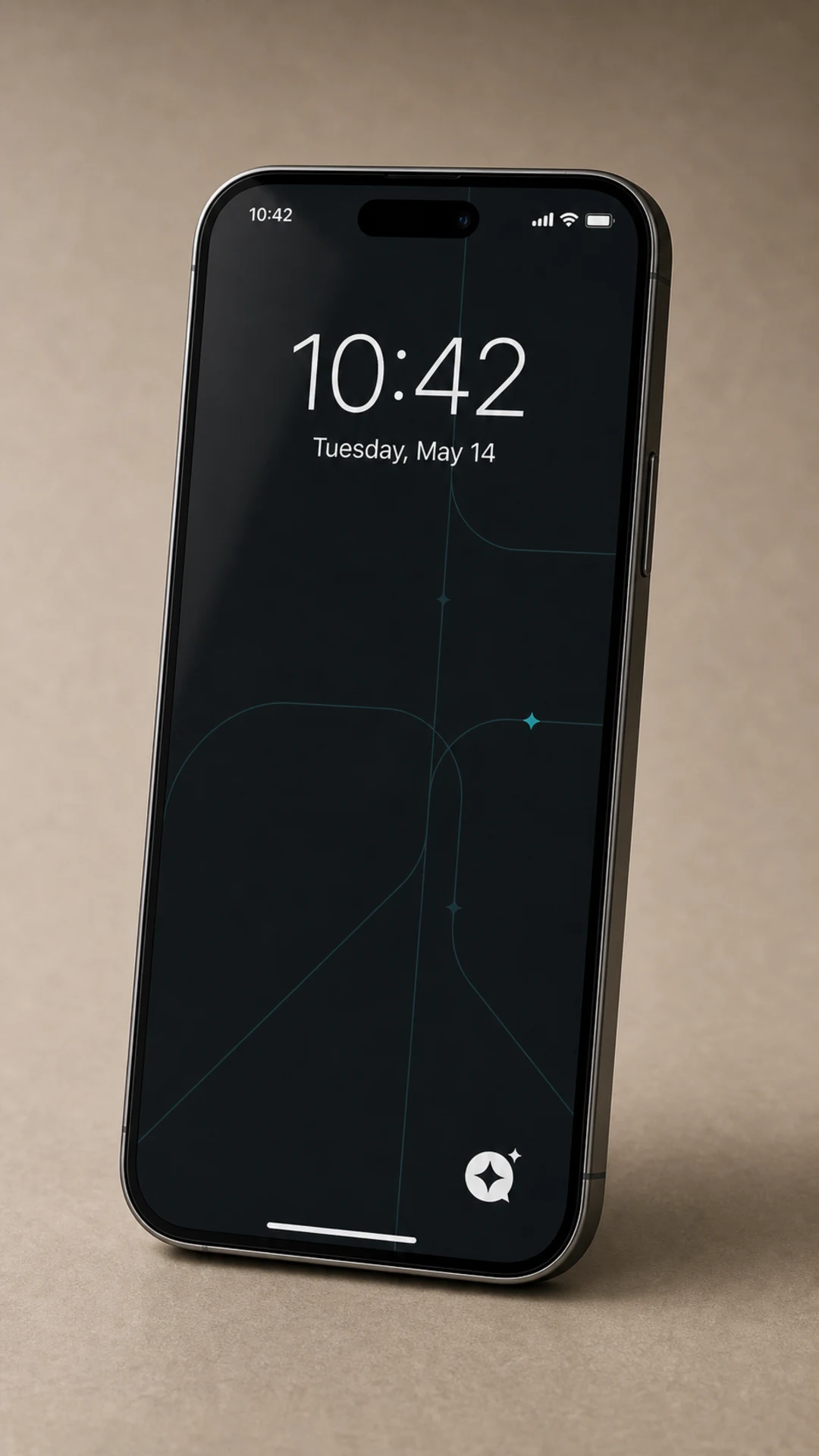 Phone background on device